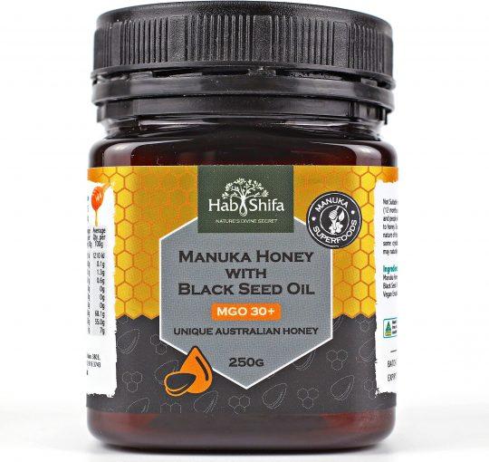 Hab Shifa Manuka MGO30+ with Black Seed 250g