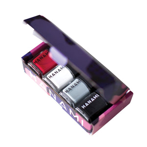 Hanami, Nail Polish Collection Noir, 9mlx4 Pack