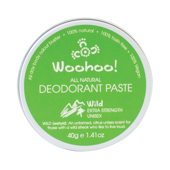 Happy Skincare Woohoo Deodorant Paste Wild 40g