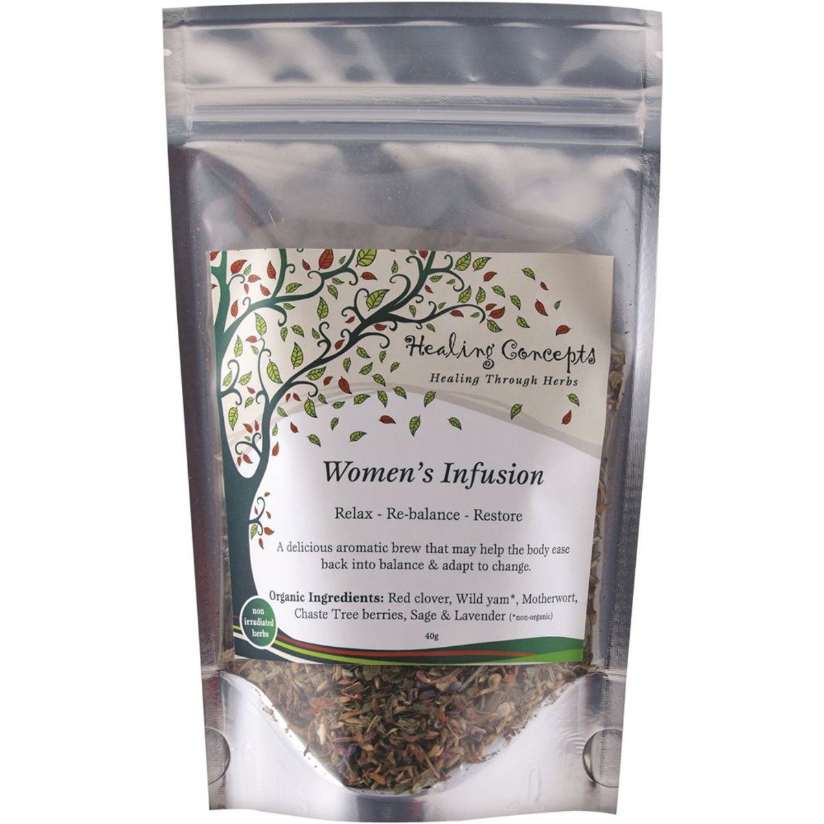 Healing Concepts Organic Women'S Infusion Tea 40g