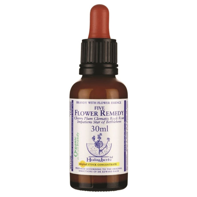 Healing Herbs 5 Flower Emergency Bach Flower Remedy 30ml