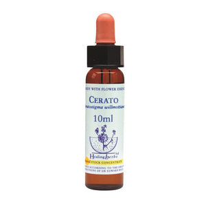 Healing Herbs Cerato Bach Flower Remedy 10ml