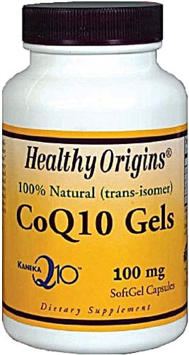Healthy Origins CoQ10 Gels 100mg - 60 Softgels