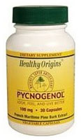 Healthy Origins Pycnogenol  100mg 30 Vegetarian Capsules