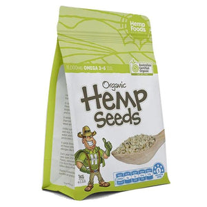 Hemp Foods Australia Hemp Seeds Hulled Organic 1kg