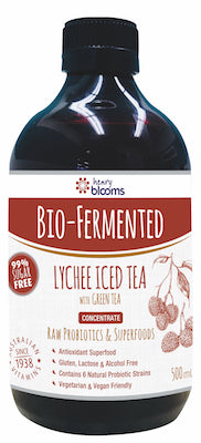 Henry Blooms Bio Fermented Lychee Iced Tea with Green Tea 500ml