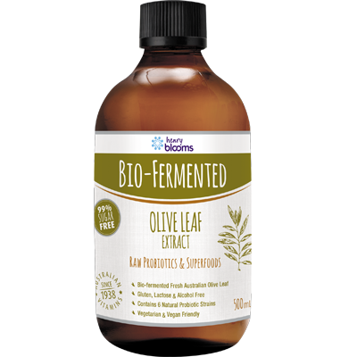Henry Blooms Bio Fermented Olive Leaf Extract 500ml