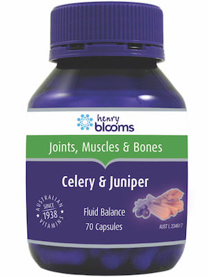 Henry Blooms Celery & Juniper 3000mg 70 capsules