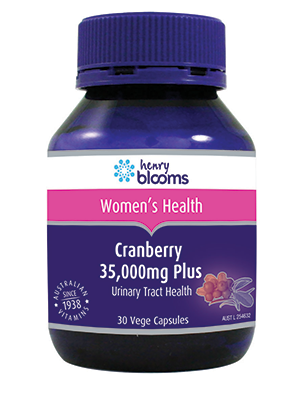 Henry Blooms Cranberry 35,000mg Plus Vitamin C & Silica 30 capsules