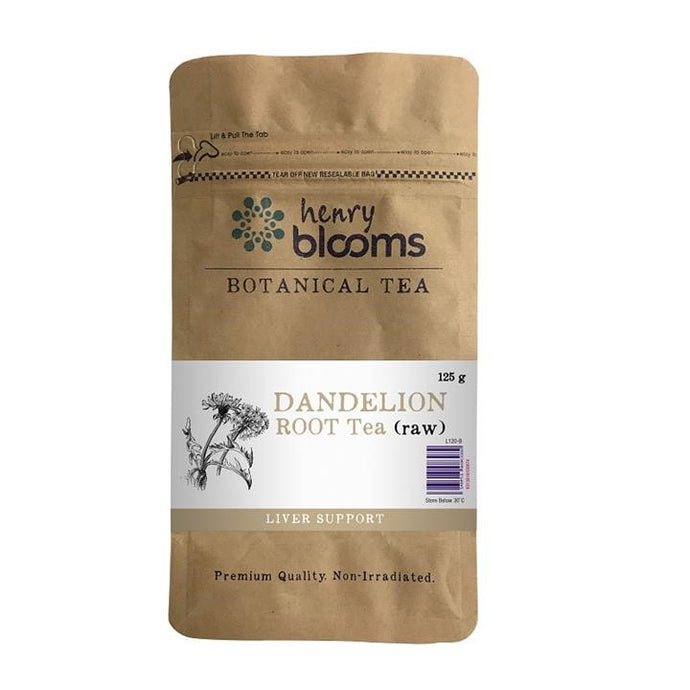 Henry Blooms Dandelion Root Tea - Raw 125g
