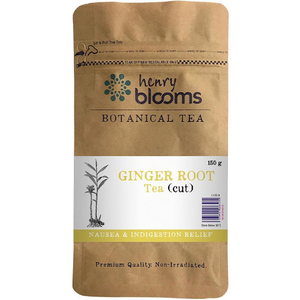 Henry Blooms Ginger Root Tea - Cut 150g