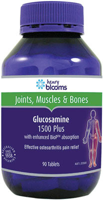 Henry Blooms Glucosamine 1500 Plus (with enhanced BioP) 90 tablets