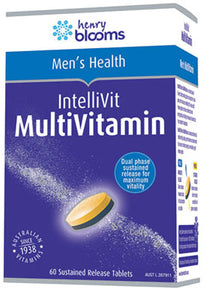 Henry Blooms IntelliVit Men’s Multivitamin 60 tablets