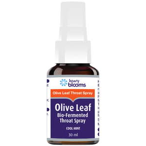 Henry Blooms Olive Leaf Bio-Fermented Throat Spray 30ml