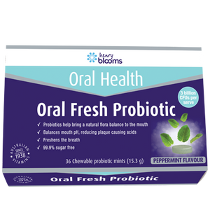 Henry Blooms Oral Fresh Probiotic 36 chewable tablets