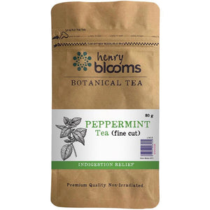 Henry Blooms Peppermint Tea - Fine Cut 80g