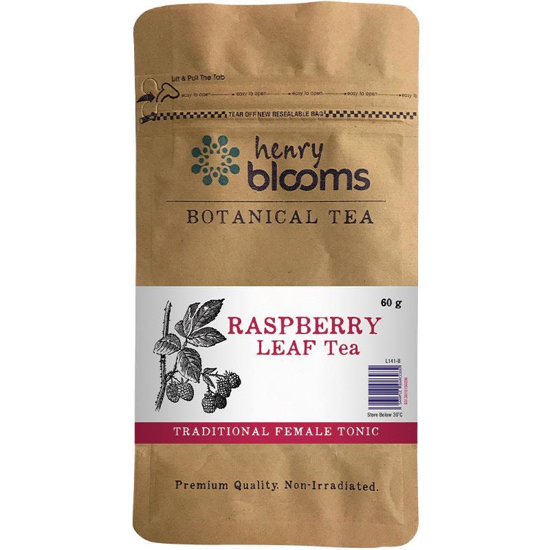 Henry Blooms Raspberry Leaf Tea 60g