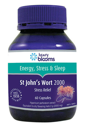 Henry Blooms St John’s Wort 2000mg 60 capsules