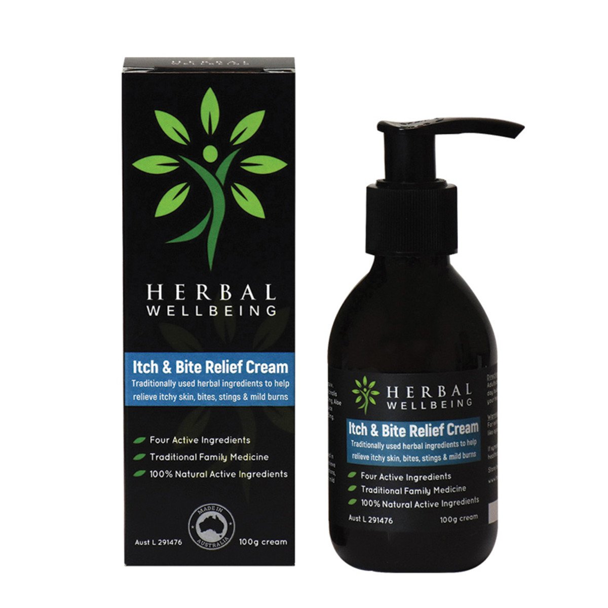 Herbal Wellbeing Itch And Bite Relief Cream 100g