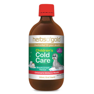 Herbs Of Gold Children'S Cold Care 100ml