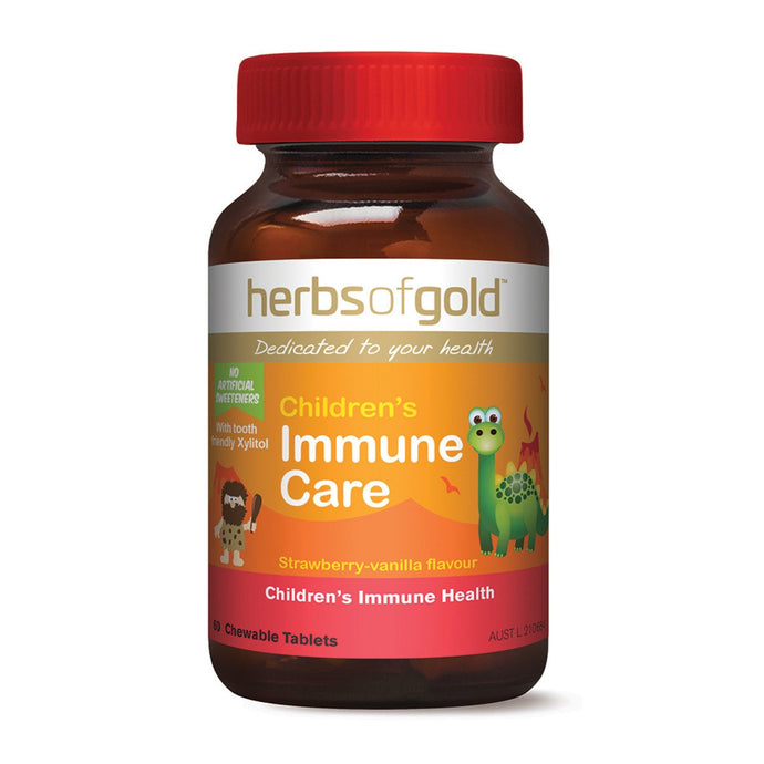 Herbs Of Gold Children'S Immune Care 60 Tablets