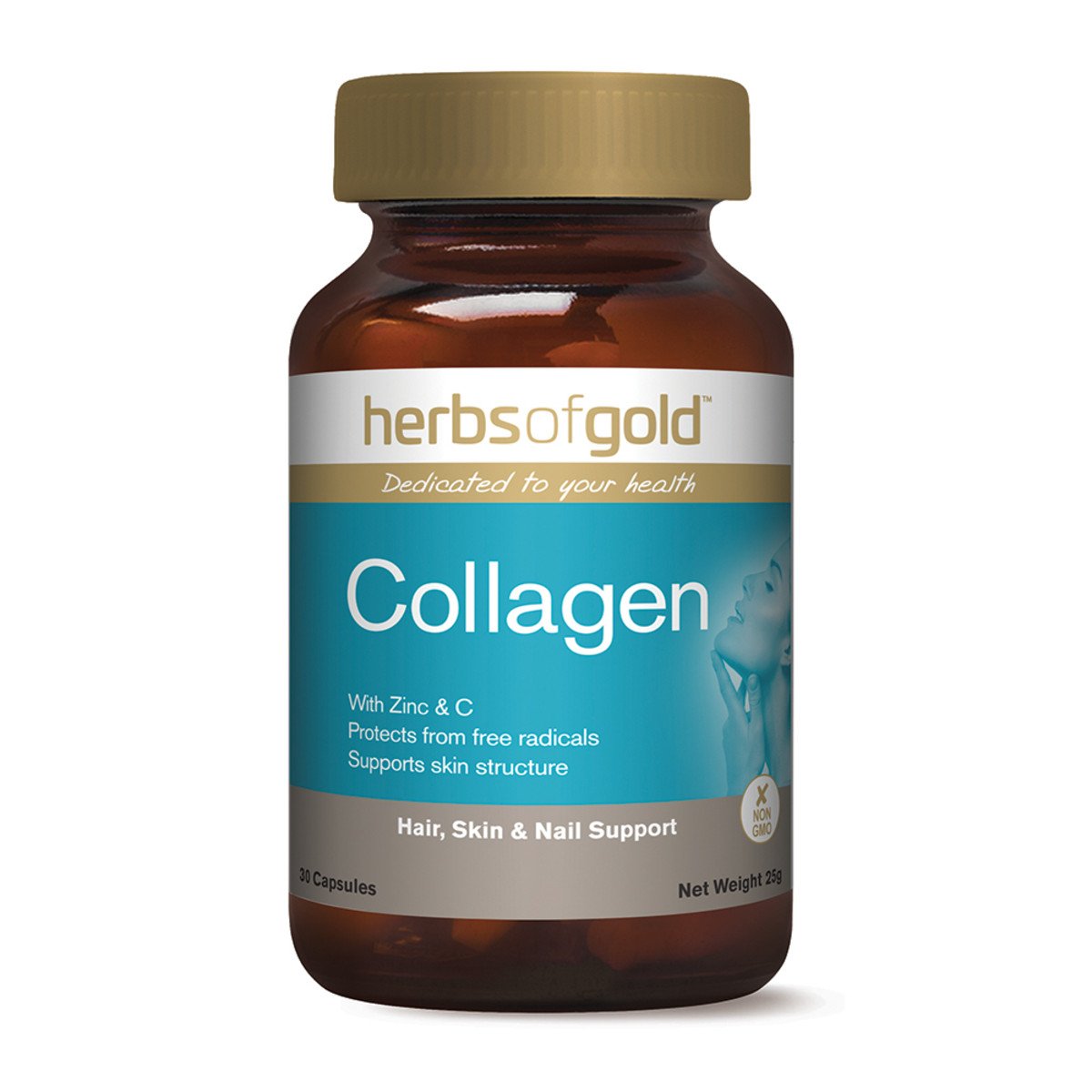 Herbs Of Gold Collagen 30 Capsules