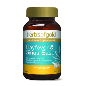 Herbs Of Gold Hayfever And Sinus Ease 60 Tablets