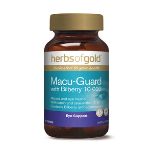 Herbs Of Gold Macu-Guard With Bilberry 10 000, 60 Tablets