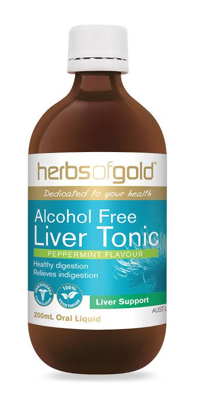Herbs of Gold Alcohol Free Liver Tonic 200ml