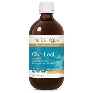 Herbs of Gold Olive Leaf Higher Strength 500ml