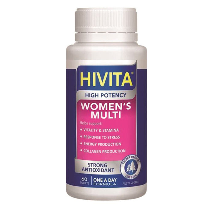 Hivita Women'S Multi (High Potency) 60 Tablets