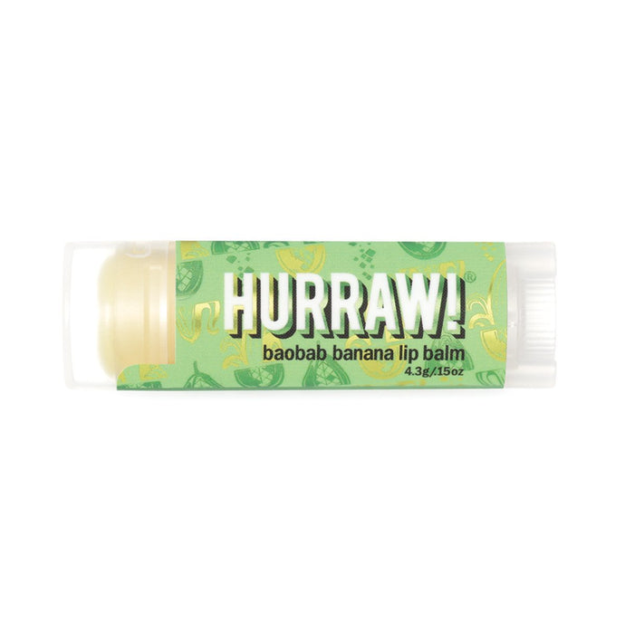 Hurraw! Lip Balm Baobab Banana 4.3g