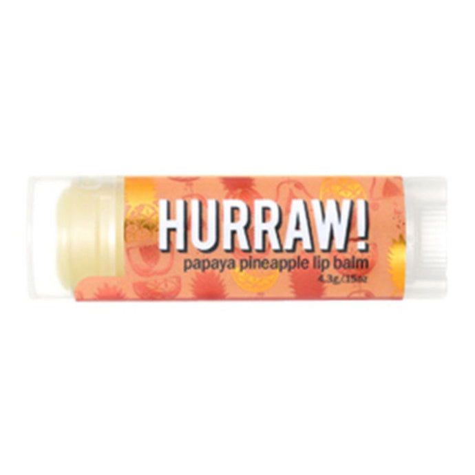 Hurraw! Lip Balm Papaya Pineapple 4.3g