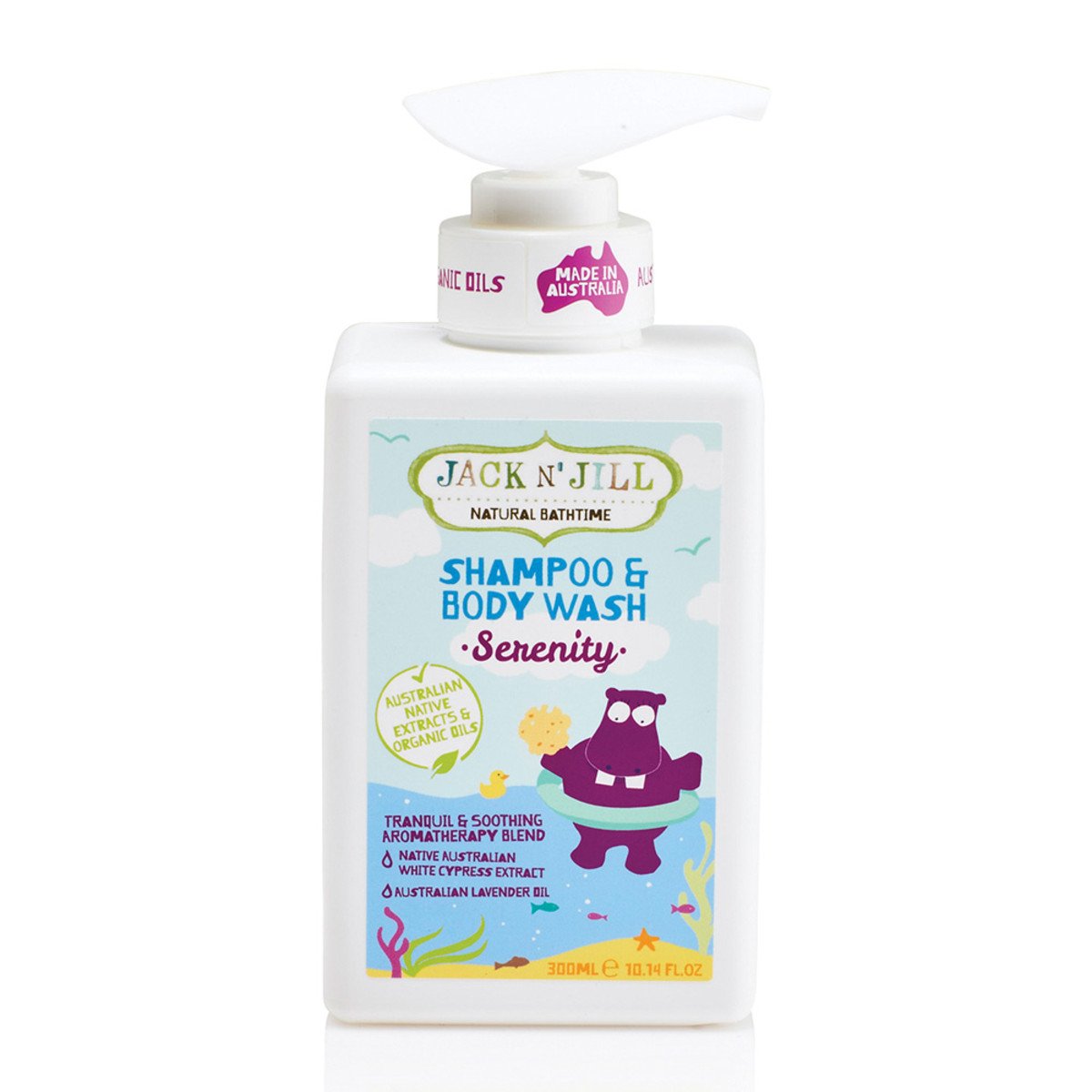 Jack N' Jill Shampoo And Body Wash Serenity 300ml