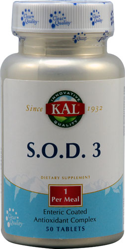 KALKal S.O.D 3 - 50 Enteric Coated Tablets