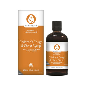 Kiwiherb Children'S Cough & Chest Syrup 200ml