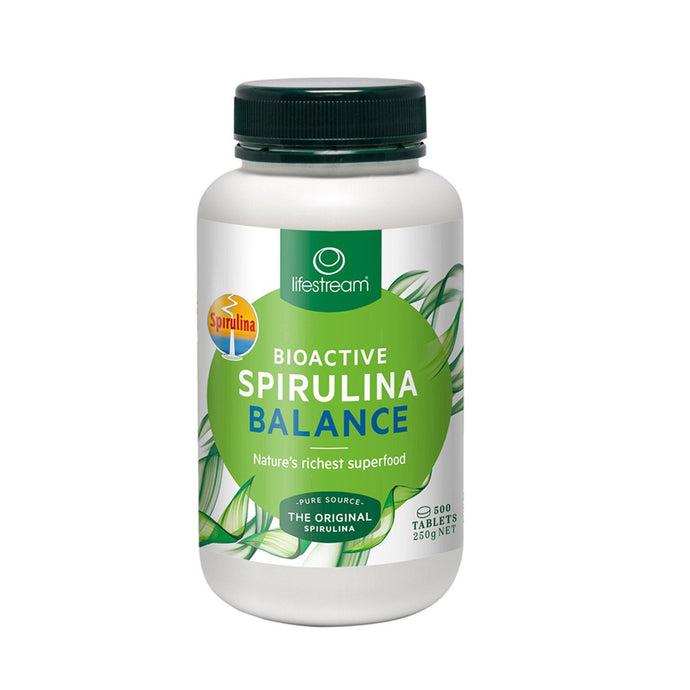 LifeStream Bioactive Spirulina Balance 500Mg 500 Tablets