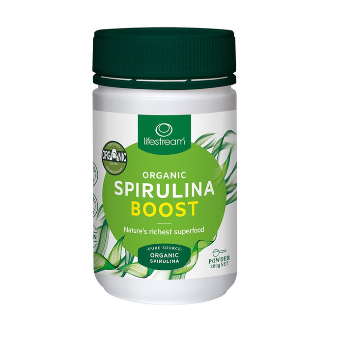 LifeStream Spirulina Organic Boost 200g