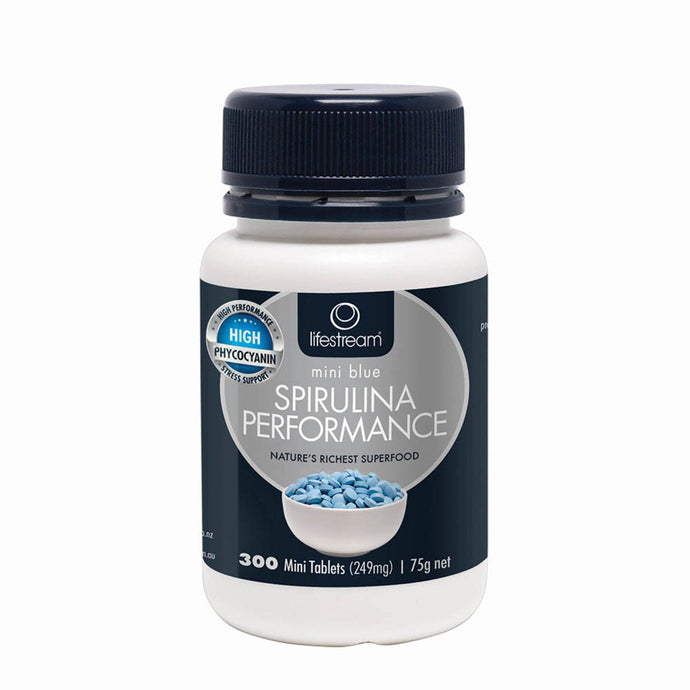 LifeStream Spirulina Performance (Mini Blue) 249Mg Mini Tablets 300 Tablets