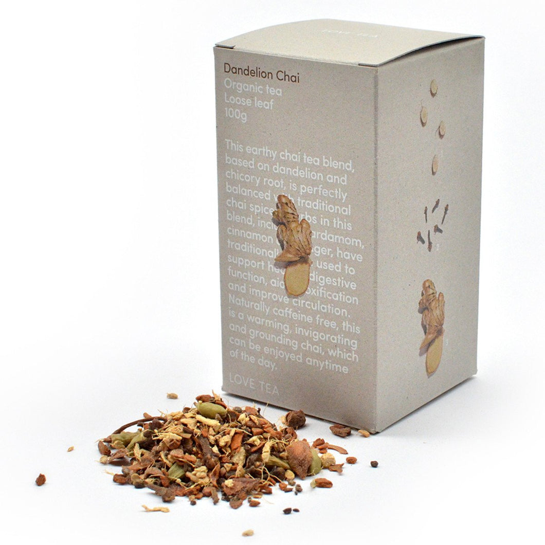 Love Tea Organic Dandelion Chai 100g