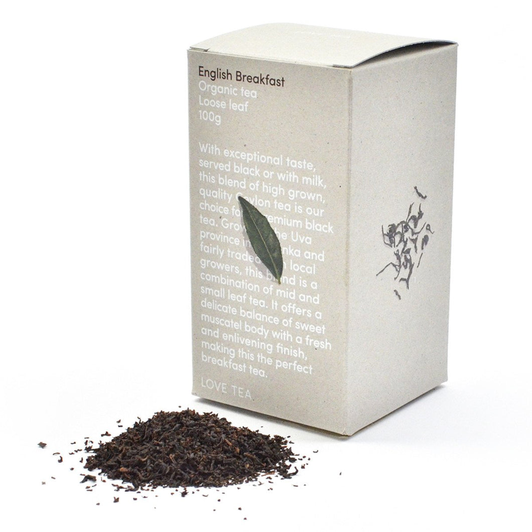 Love Tea Organic English Breakfast 100g