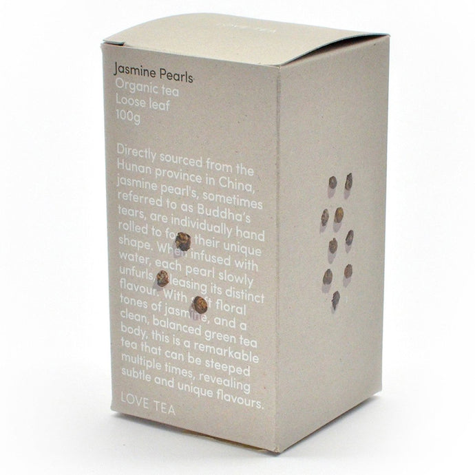 Love Tea Organic Jasmine Pearls 100g