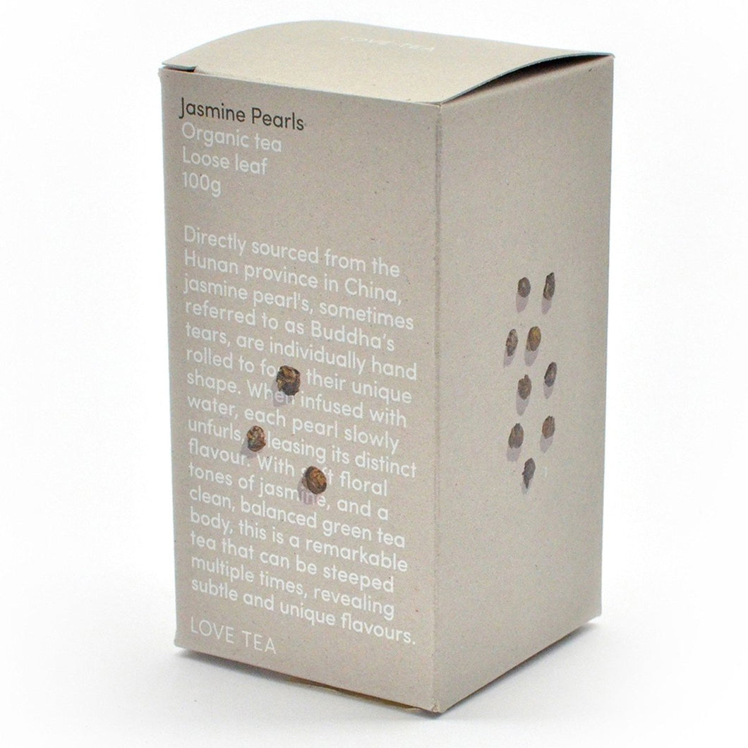 Love Tea Organic Jasmine Pearls 100g
