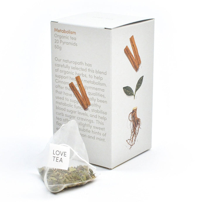 Love Tea Organic Metabolism x 20 Pyramids