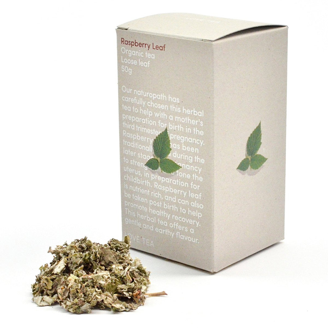 Love Tea Organic Raspberry Leaf 50g