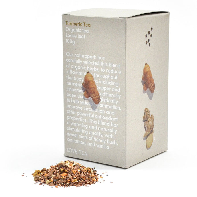 Love Tea Organic Turmeric Tea 100g