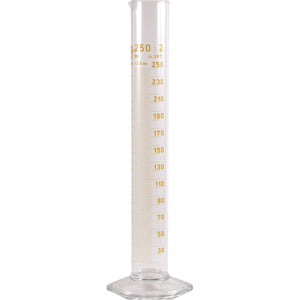 Measuring Cylinder Glass Graduated 250ml