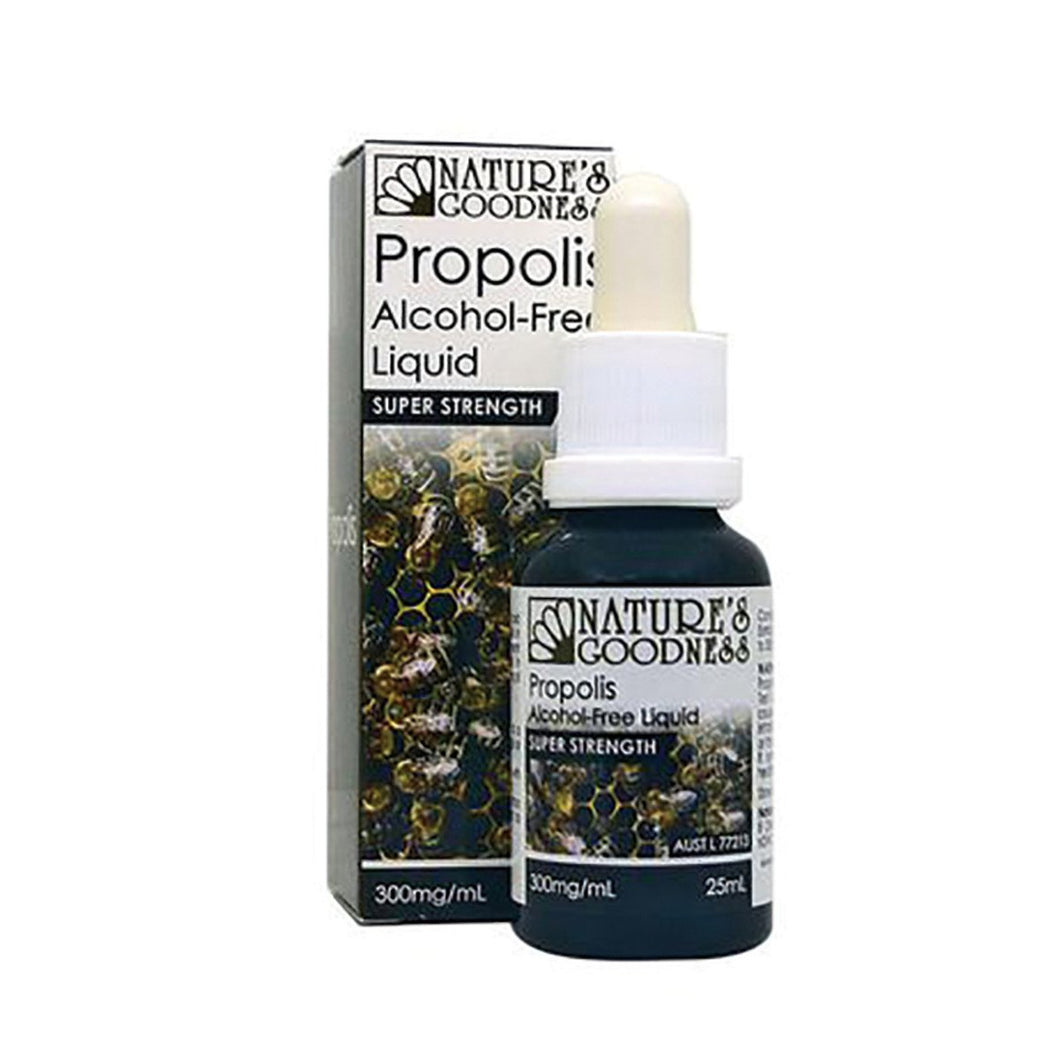 Natural Life Propolis Liquid No Alcohol (40%) Double Strength 25ml