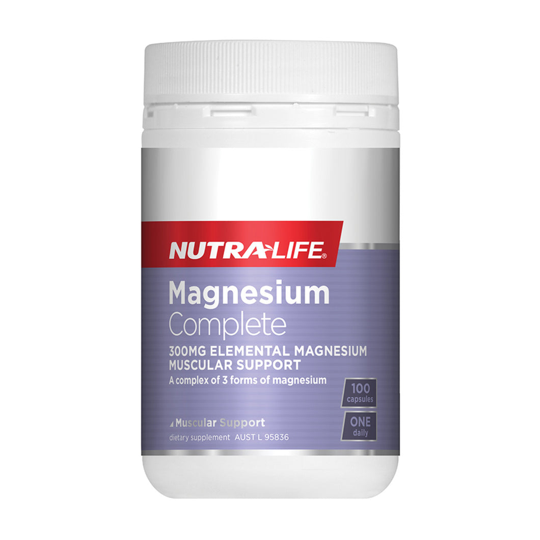 NutraLife Magnesium Complete (300mg) 100 Capsules