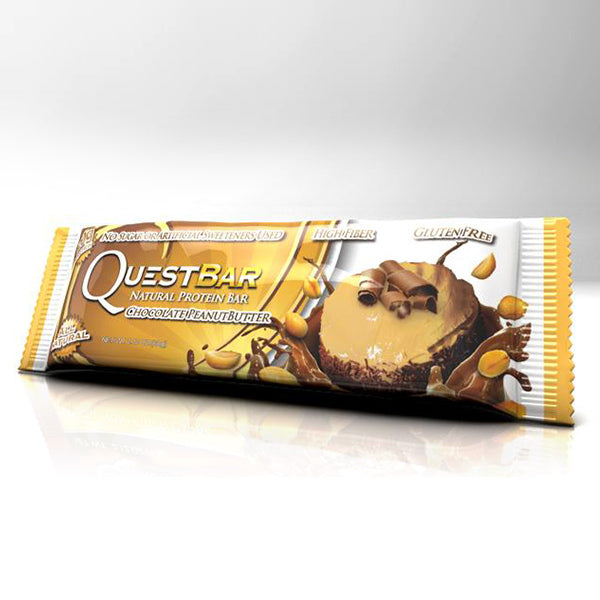 Quest Nutrition Protein Bar Chocolate Peanut Butter 12 Bars 60g Each